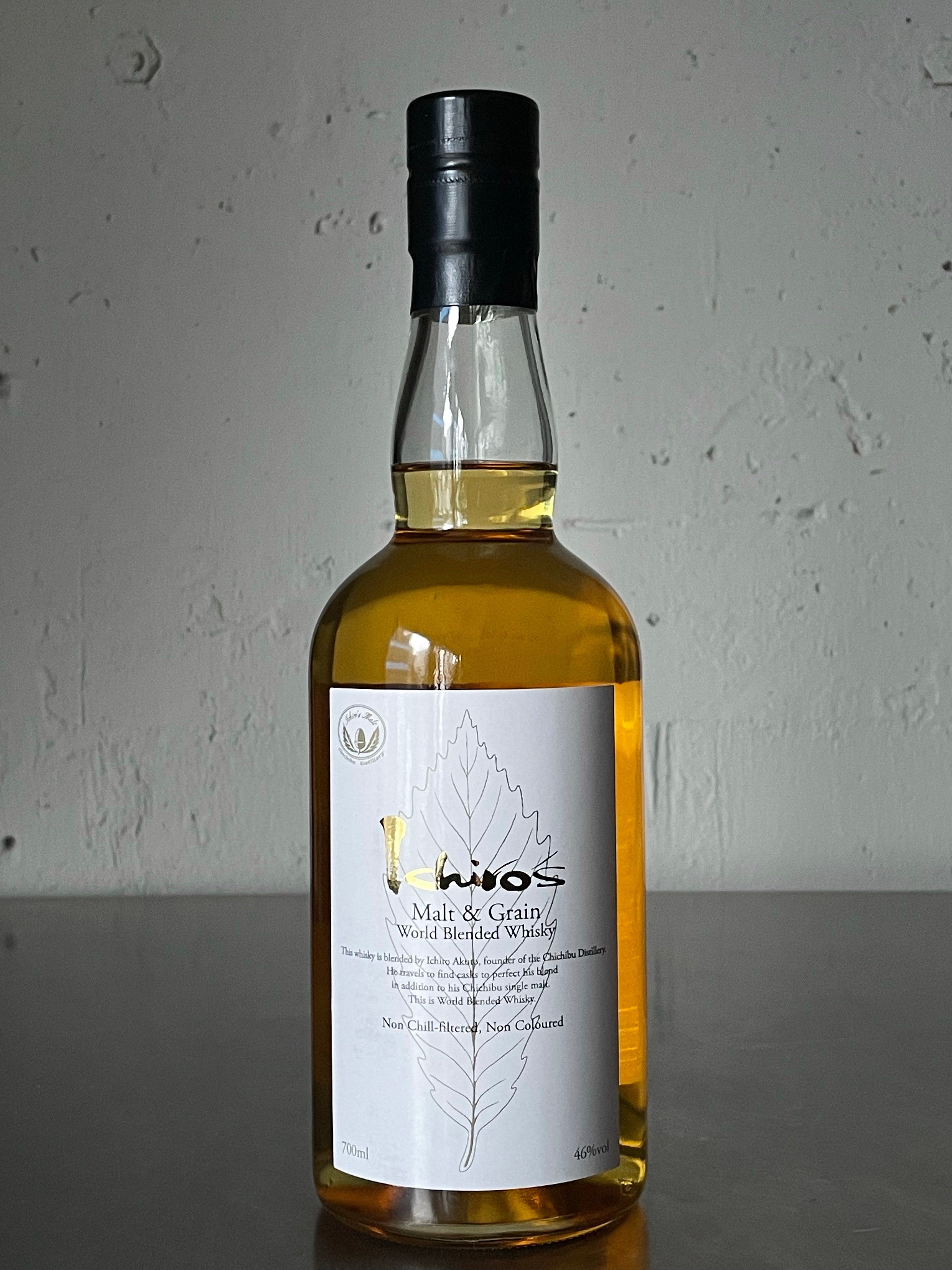 セッション　ワイルドターキー8年　イチローズモルト ウイスキー】イチローズモルト モルト＆グレーン ホワイトラベル 700ml