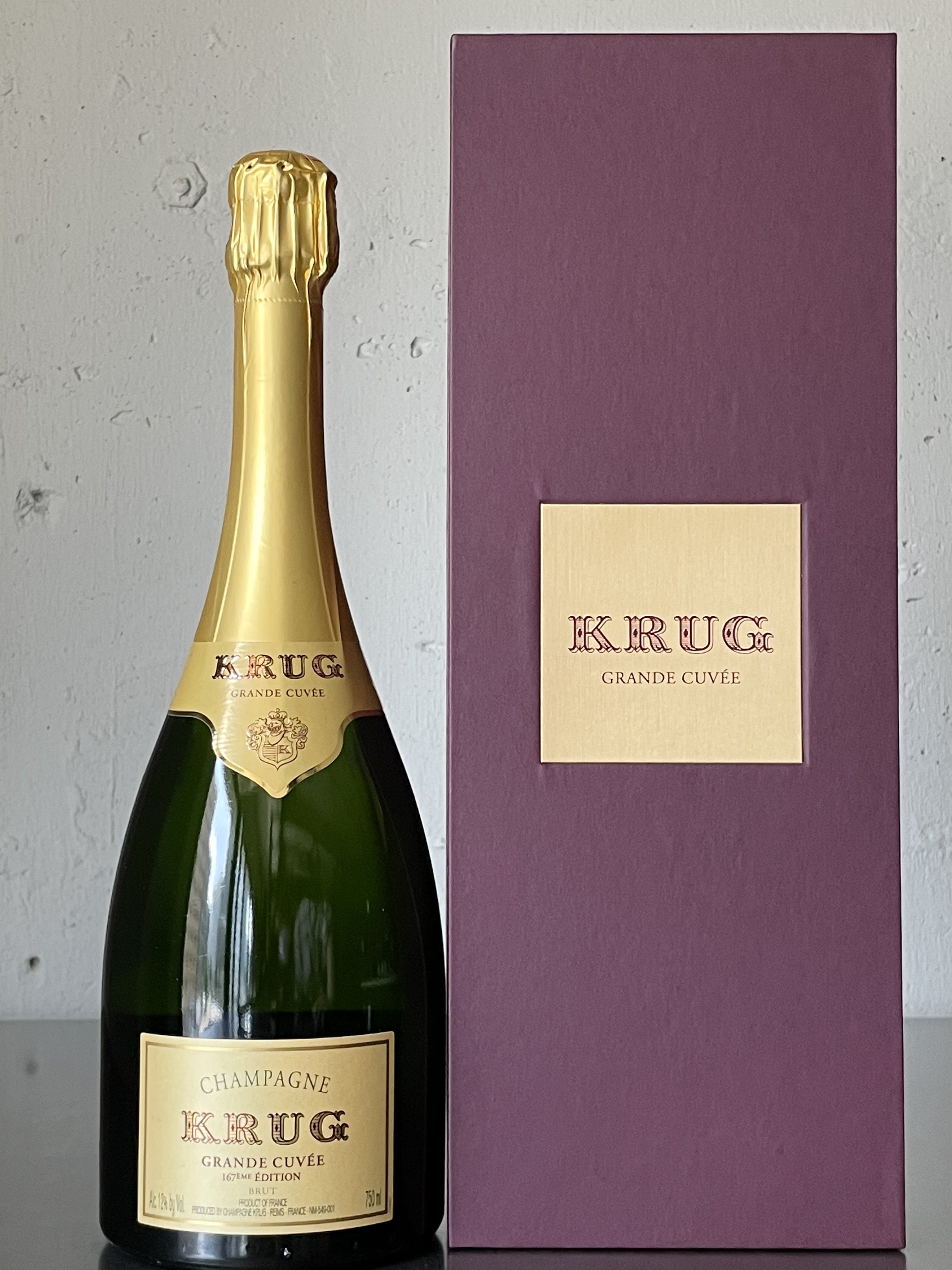 KRUG GRAND CUVE クリュッグ　グランド　キュベ　フルボトル