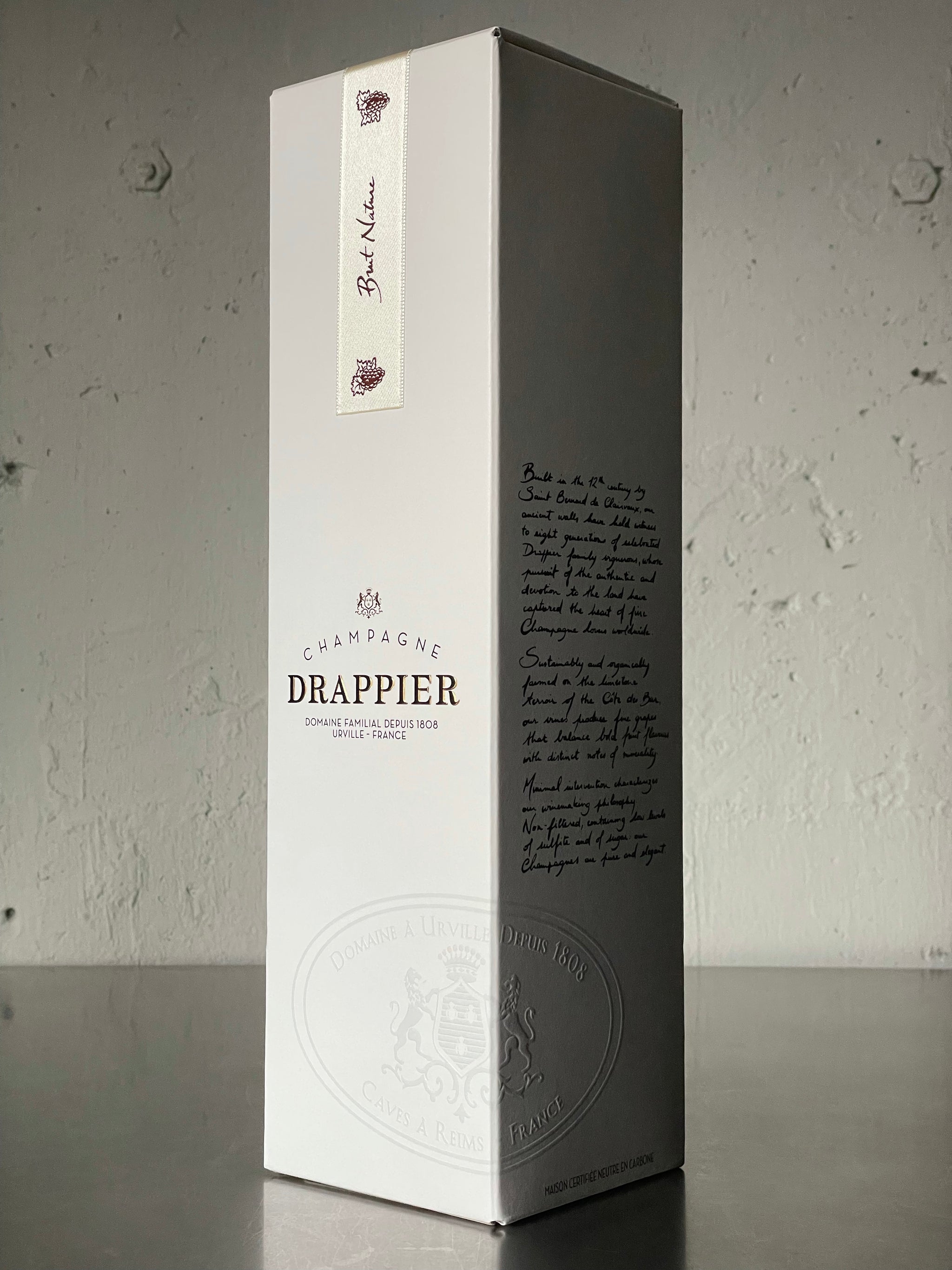 第21回★ドラピエ　ブリュット　ナチュール　参考上代約８０００円　半額以下からの３５００円スタート　４本出品中 Drappier Brut Nature(ドラピエ ブリュット・ナチュール) | Vinica